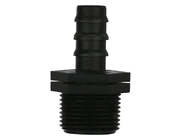 Муфта для трубки 16 мм-3/4 нар